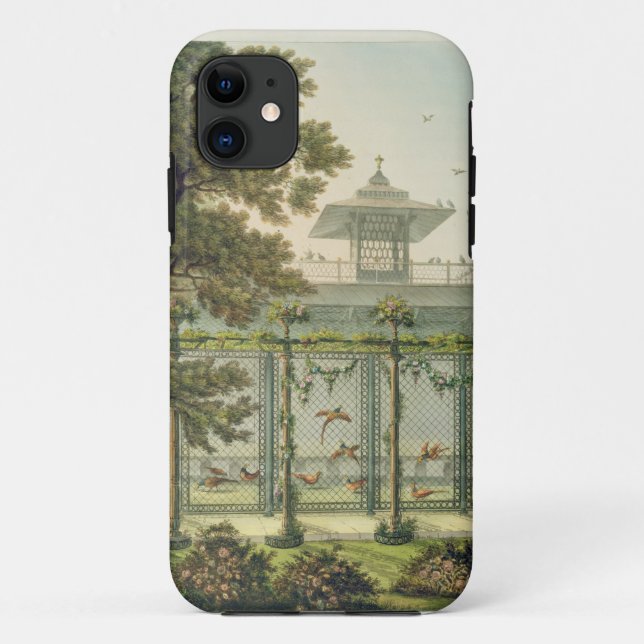 The Pheasantry, engraved by Joseph Constantine Sta Case-Mate iPhone Case (Back)