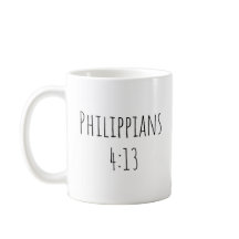The Philippians 4:13 Mug