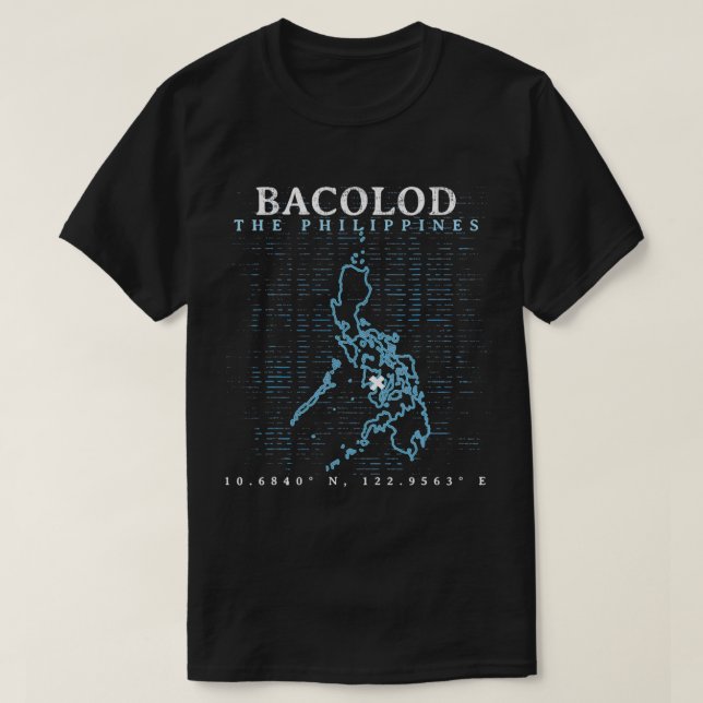 The Philippines Bacolod  T-Shirt (Design Front)