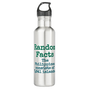 The Philippines Consists Of 7641 Islands - Trivia  710 Ml Water Bottle