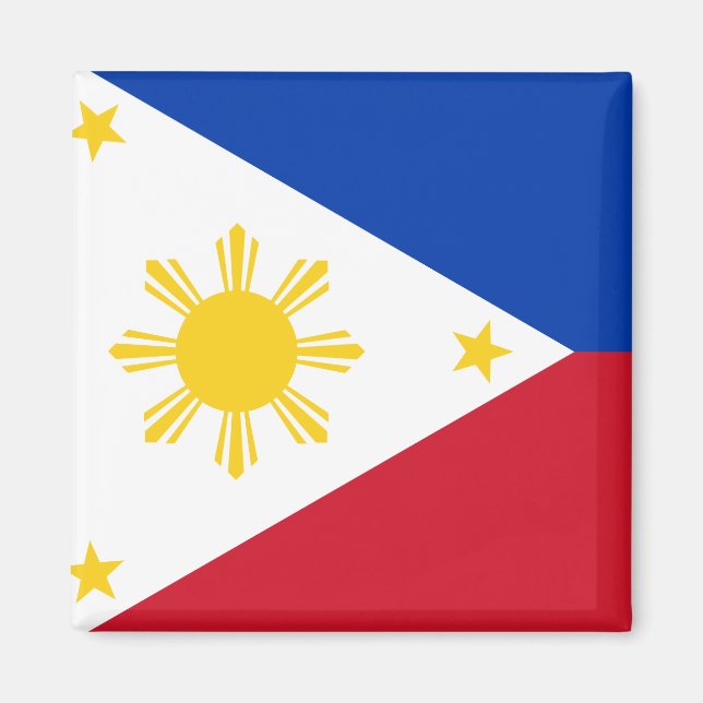 The Philippines Flag Magnet (Front)