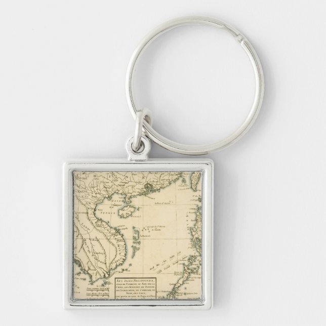 The Philippines, Formosa | South China Key Ring (Front)