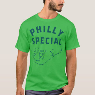 The philly BOLD team colours text T-Shirt