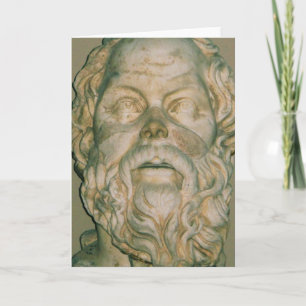 The philosopher Socrates Card