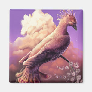 The Phoenix by Gustavo Siqueira Magnet