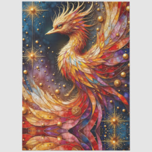 The Phoenix in the Stars Tissue Paper