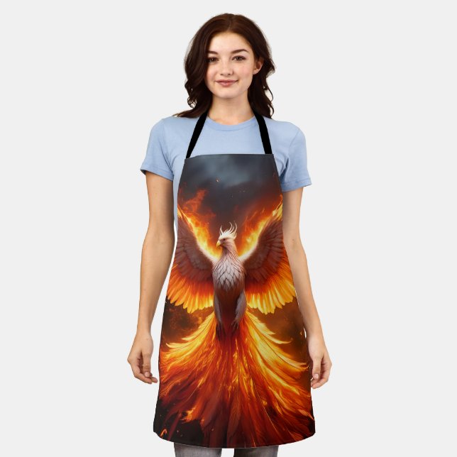 The Phoenix Reborn Apron (Worn)