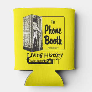 The Phone Booth Bar Coaster Can Cooler