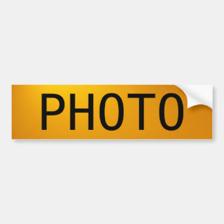 The Photo Bumper Sticker