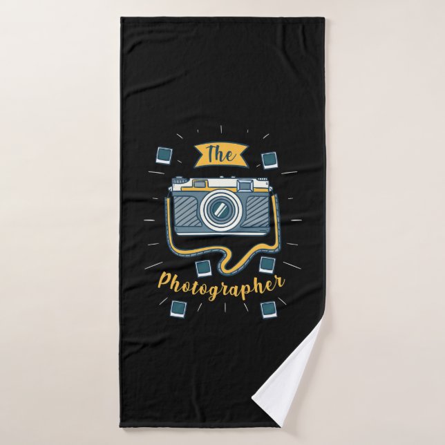 The Photographer Bath Towel (Bath Towel)