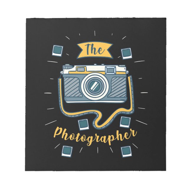 The Photographer Notepad (Front)