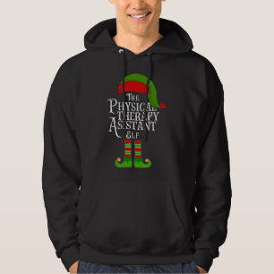 The Physical Therapy Assistant Elf Funny Christmas Hoodie