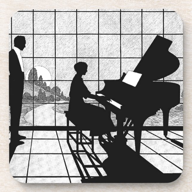 The Pianist Coaster (Front)