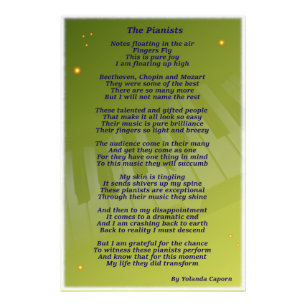 The Pianists Photo Enlargement Print