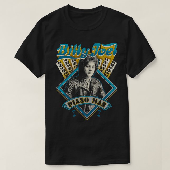 The Piano Man  T-Shirt (Design Front)