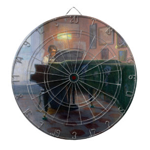 The Piano Player (Pianist) (Female Musician) Dartboard