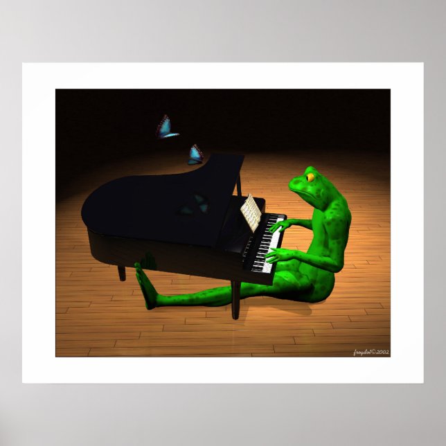 The Piano Player Poster (Front)