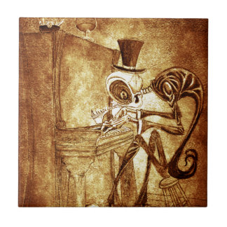 the piano player tile