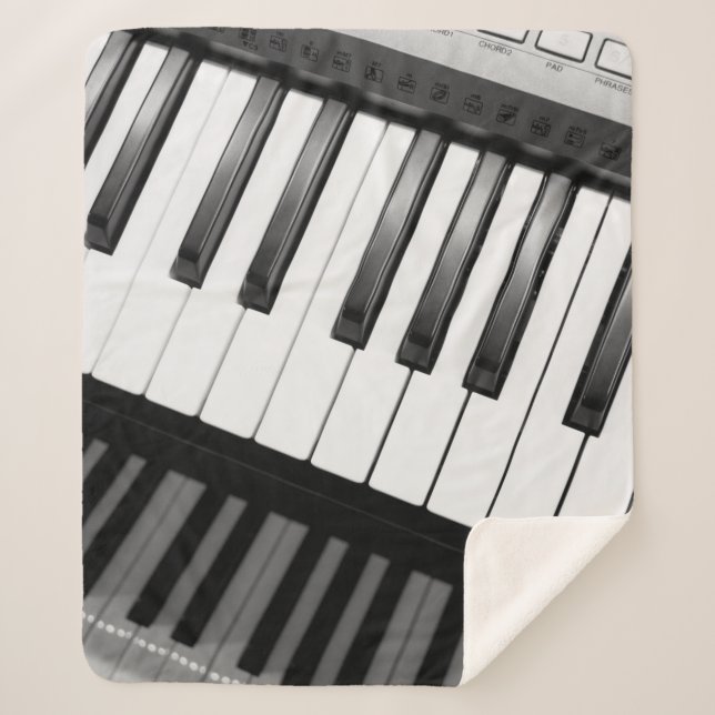 THE PIANO SHERPA BLANKET (Front)