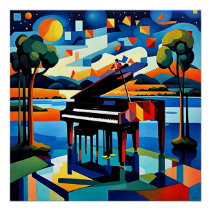 The Piano waits 5 Poster