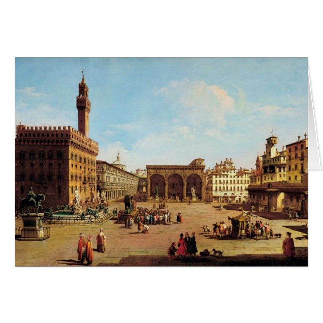 The Piazza della Signoria in Florence (Front Horizontal)