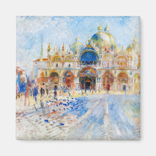 The Piazza San Marco, Renoir Magnet