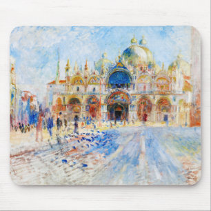 The Piazza San Marco, Renoir Mouse Mat