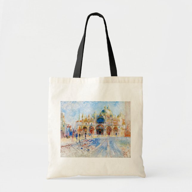 The Piazza San Marco, Renoir Tote Bag (Front)