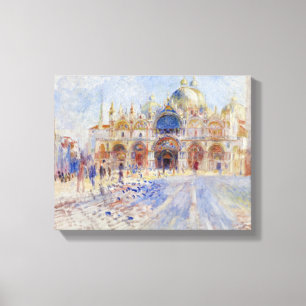 The Piazza San Marco, Venice, 1881 (oil on canvas) Canvas Print