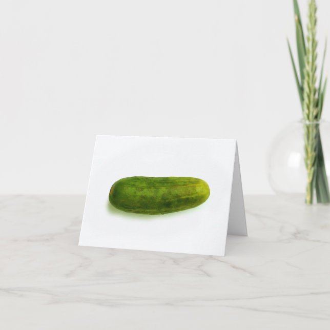 the pickle card (Front)