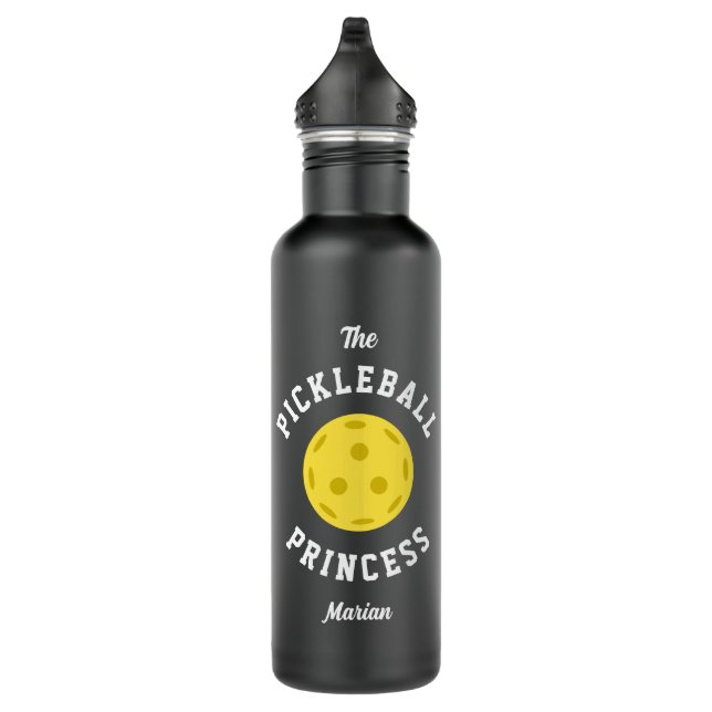 The Pickleball Princess Cute Fun Typography   710 Ml Water Bottle (Right)