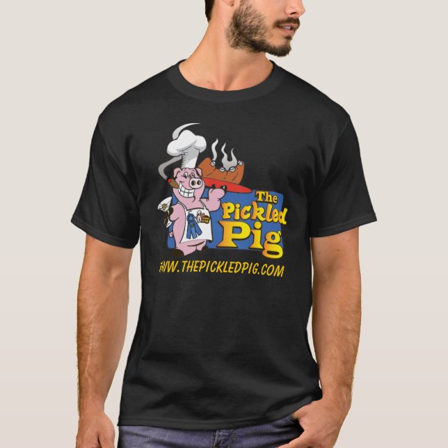 The Pickled Pig Dark Colour T-shirt (Front)