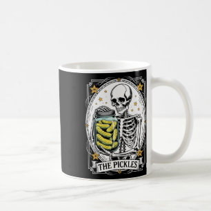The Pickles Tarot Card Skeleton Canning Season Gar Coffee Mug
