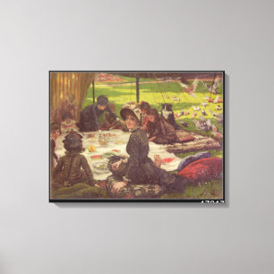 The Picnic , c.1881-2 Canvas Print
