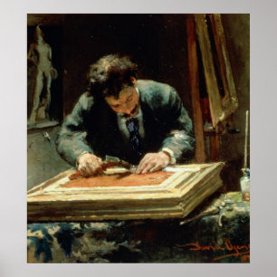 The Picture Framer, 1878 Poster