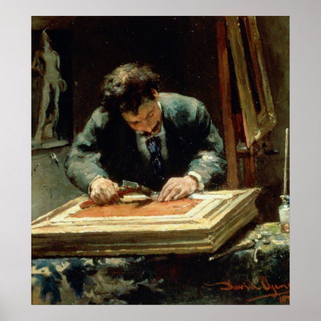 The Picture Framer, 1878 Poster (Front)