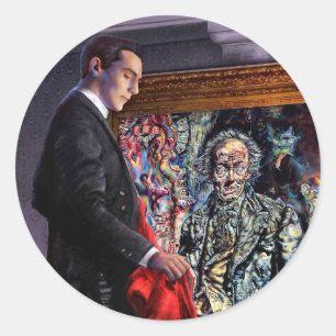The Picture of Dorian Grey Gothic Horror Sticker