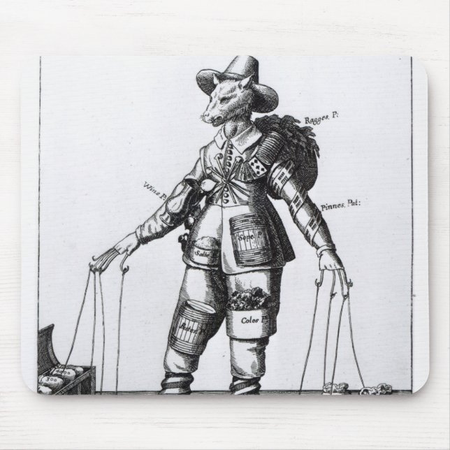 The Picture of Pattenty', c.1641-50 Mouse Mat (Front)