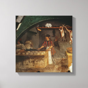 The Pie Maker Canvas Print