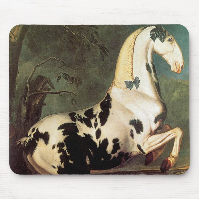 The Piebald Stallion at the Eisgruber Stud Mouse Mat (Front)
