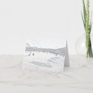 The Piece Hall Halifax – Historic West Yorkshire Thank You Card