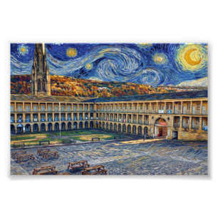 The Piece Hall Halifax - Impressionist Art Photo Print