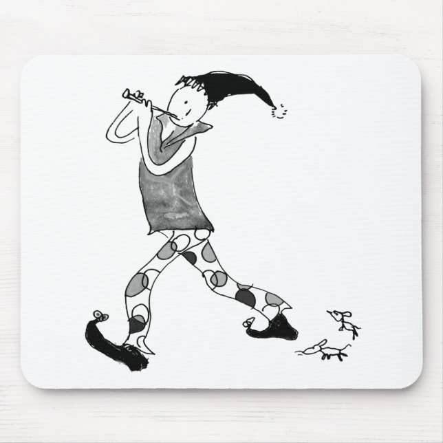 The Pied Piper of Hamelin Mouse Mat (Front)