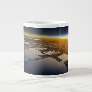 The Pier Large Coffee Mug