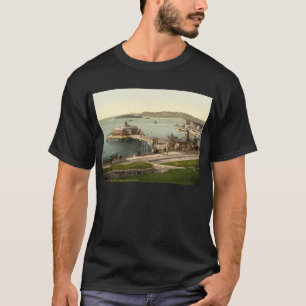 The Pier, with Drake's Island, Plymouth, England T-Shirt