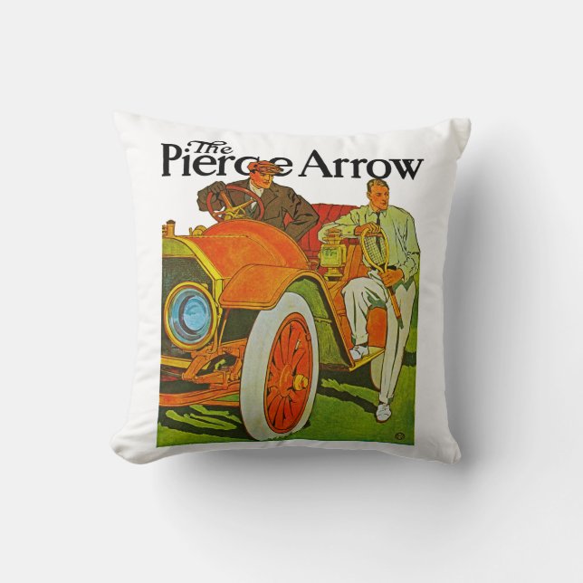 The Pierce Arrow Cushion (Front)