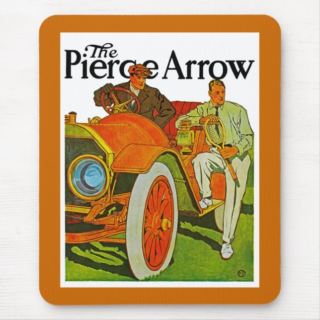 The Pierce Arrow Mouse Mat (Front)