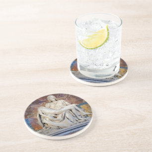 The Pieta by Michelangelo Coaster