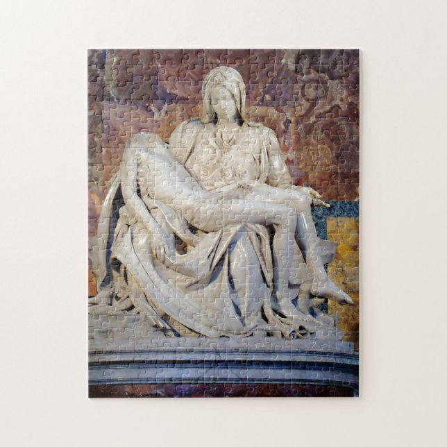 The Pieta by Michelangelo Puzzle (Vertical)