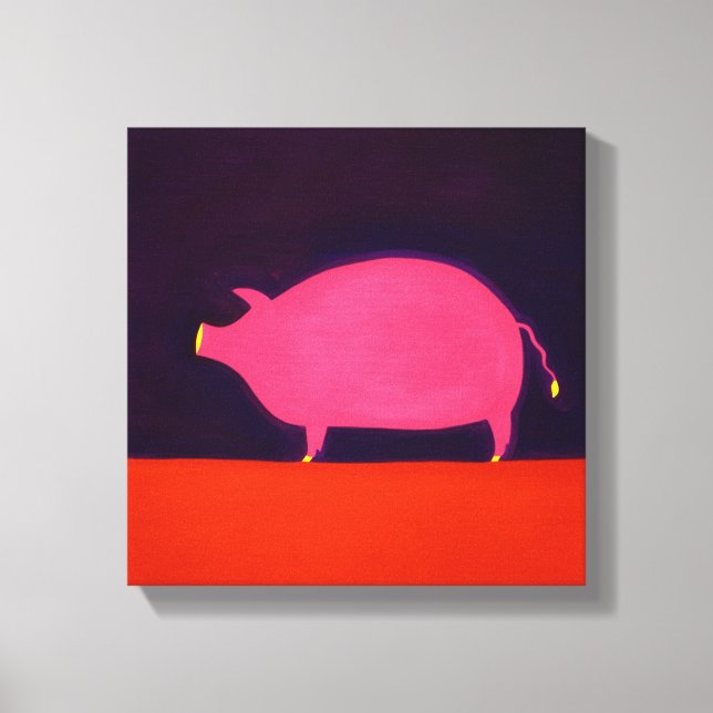 The Pig 1998 Canvas Print (Front)